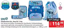 Pagro Diskont Schultaschen-Set Easy Fit Angebot