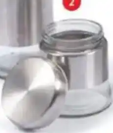 Pagro Diskont Vorratsdose aus Glas und Edelstahl Angebot