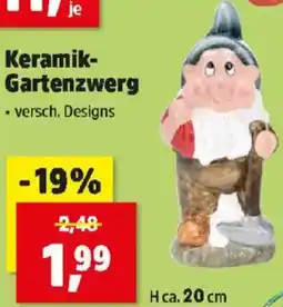 Thomas Philipps Keramik- Gartenzwerg Angebot