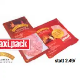 Maximarkt Holzofen Spezial, Feine oder Käswurst oder Holzofen Leberkäse Maximarkt Angebot