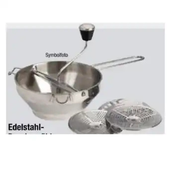 Maximarkt Edelstahl-Passiermühle Maximarkt Angebot