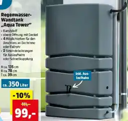 Thomas Philipps Regenwasser- Wandtank Aqua Tower Angebot