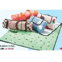 Maximarkt Picknick-Decke 135 x 175 cm versch. Designs Maximarkt Angebot