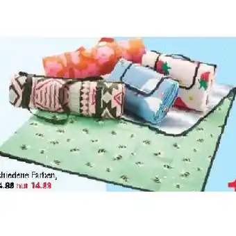 Maximarkt Picknick-Decke 135 x 175 cm versch. Designs Maximarkt Angebot