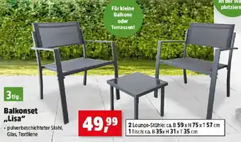 Thomas Philipps Balkonset Lisa Angebot