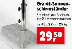 Thomas Philipps Granit-Sonnen- schirmständer Angebot