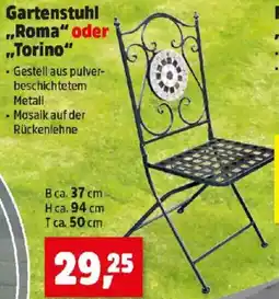 Thomas Philipps Gartenstuhl Roma oder Torino Angebot