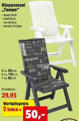 Thomas Philipps Klappsessel Tampa Angebot