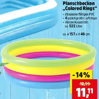 Thomas Philipps Planschbecken Colored Rings Angebot