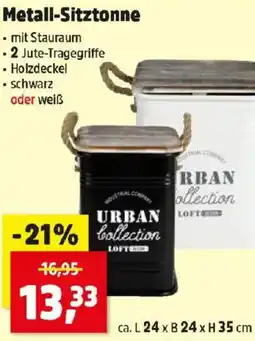 Thomas Philipps Metall-Sitztonne Angebot