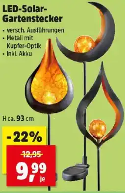 Thomas Philipps LED-Solar- Gartenstecker Angebot
