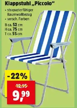 Thomas Philipps Klappstuhl Piccolo Angebot