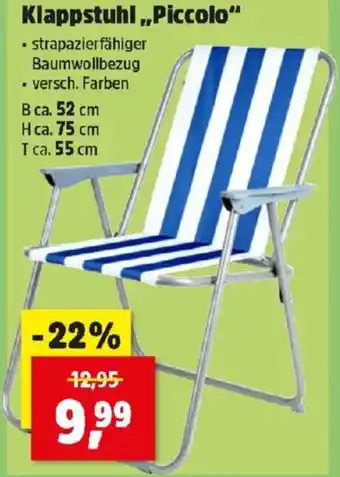 Thomas Philipps Klappstuhl Piccolo Angebot