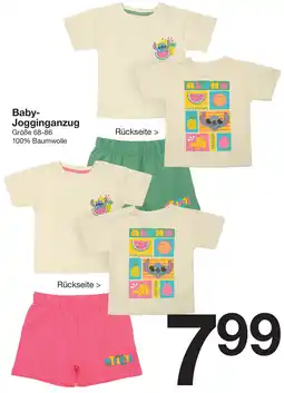 Zeeman Baby- Jogginganzug Angebot