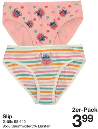 Zeeman Slip Angebot