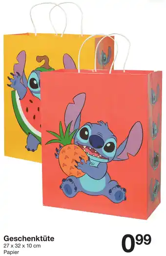 Zeeman Geschenktüte Angebot