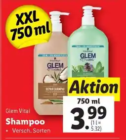 Lidl Glem Vital Shampoo Angebot