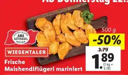 Lidl WIESENTALER Frische Maishendlflügerl mariniert Angebot
