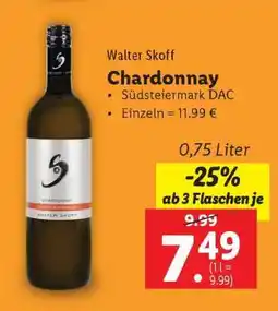 Lidl Walter Skoff Chardonnay Angebot