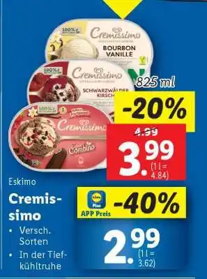 Lidl Cremissimo Angebot