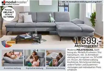 Möbel Ludwig Moderne polsterecke Angebot