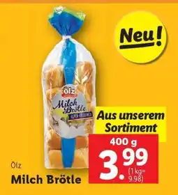 Lidl Ölz Milch Brötle Angebot