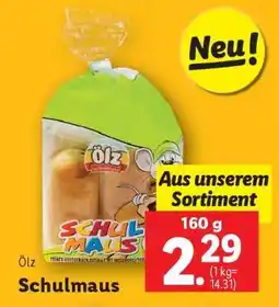 Lidl Ölz Schulmaus Angebot