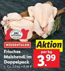 Lidl Frisches Maishendl im Doppelpack Angebot