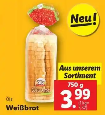Lidl Ölz Weißbrot Angebot