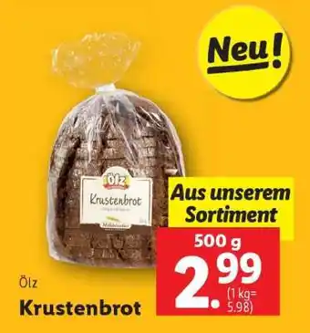 Lidl Ölz Krustenbrot Angebot