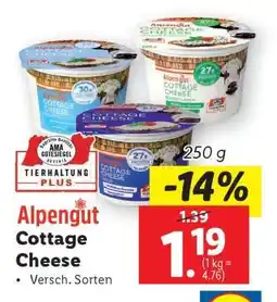 Lidl Alpengut Cottage Cheese Angebot