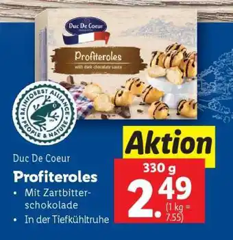 Lidl Duc De Coeur Profiteroles Angebot