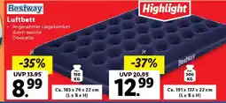 Lidl Bestway Luftbett Angebot