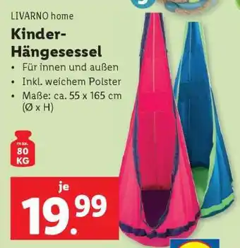 Lidl LIVARNO home Kinder-Hängesessel Angebot
