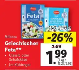 Lidl Milbona Griechischer Feta Angebot