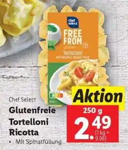 Lidl Chef Select Glutenfreie Tortelloni Ricotta Angebot