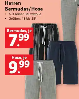 Lidl Herren Bermudas Angebot