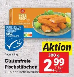 Lidl Ocean Sea Glutenfreie Fischstäbchen Angebot