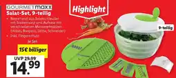 Lidl GOURMETmaxx Salat-Set, 9-teilig Angebot