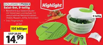 Lidl GOURMETmaxx Salat-Set, 9-teilig Angebot