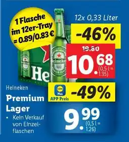 Lidl Heineken Premium Lager Angebot