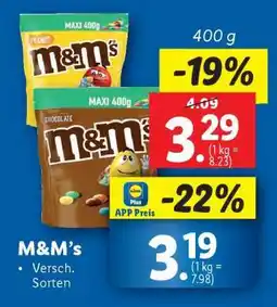 Lidl M&M's Angebot