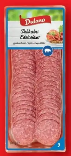 Lidl Dulano Delikatess Edelsalami Angebot
