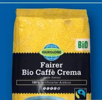 Lidl Fairglobe Bio Fairtrade Caffe Crema Angebot
