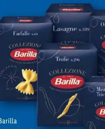 Lidl Barilla Collezione Angebot