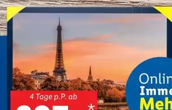 Lidl Lidl-Reisen Paris Städtereise Angebot
