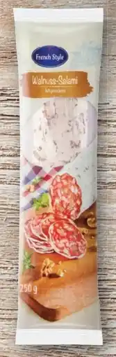 Lidl French Style Walnuss-Salami Angebot