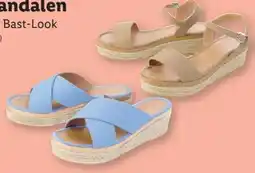 Lidl Esmara Damen Keilsandalen Angebot