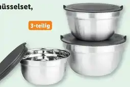 Lidl Livarno Home Edelstahl-Schüssel-Set Angebot