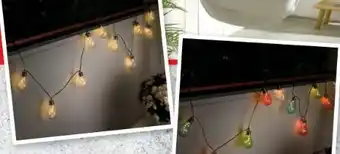 Lidl Livarno Home Solar-Lichterkette Angebot